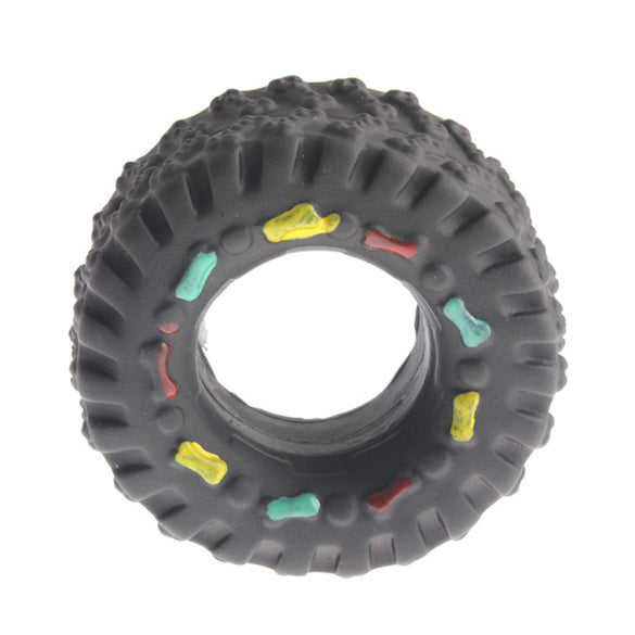 Tyre Treads Squeaky Toy