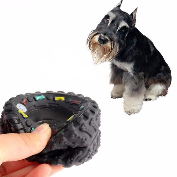 Tyre Treads Squeaky Toy