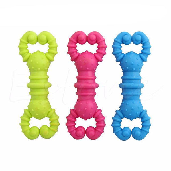 Cute Rubber Resistant Bite Clean Teeth Toy