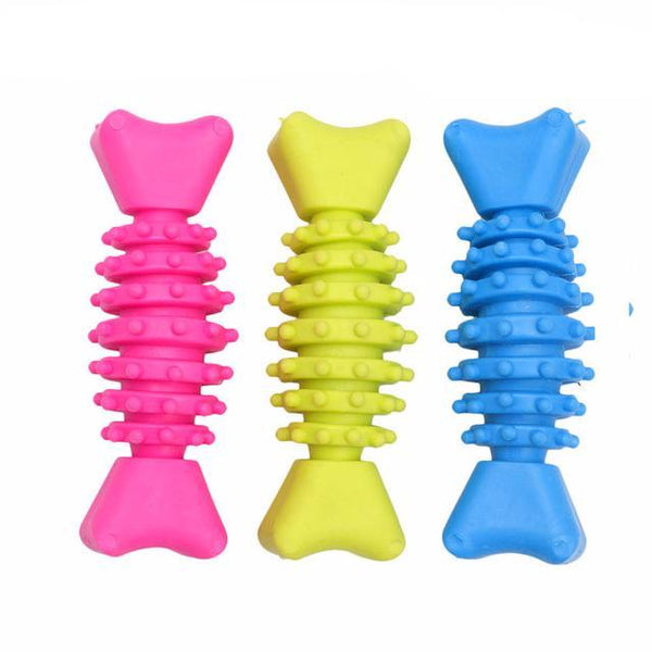Cute Rubber Resistant Bite Clean Teeth Toy