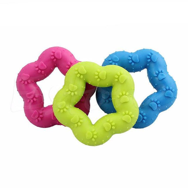 Cute Rubber Resistant Bite Clean Teeth Toy