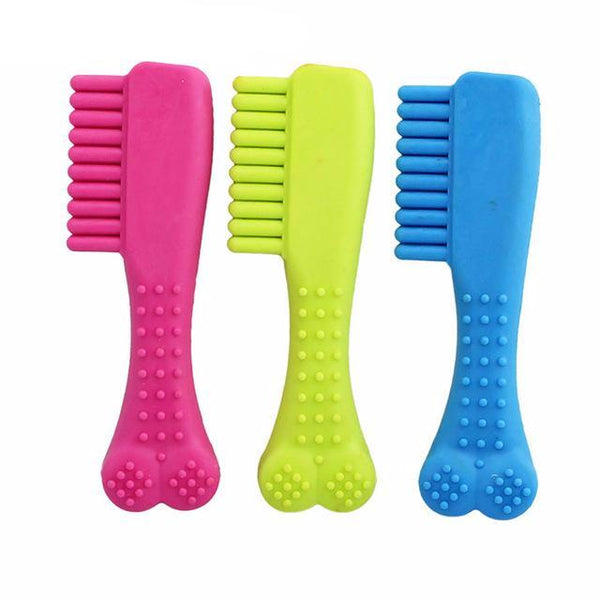 Cute Rubber Resistant Bite Clean Teeth Toy