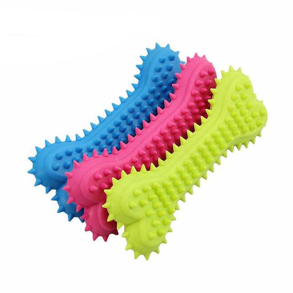 Cute Rubber Resistant Bite Clean Teeth Toy