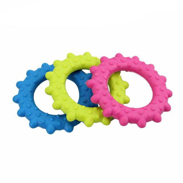Cute Rubber Resistant Bite Clean Teeth Toy