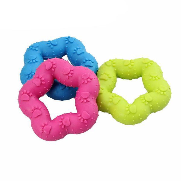 Cute Rubber Resistant Bite Clean Teeth Toy