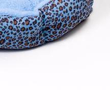 Colorful Leopard Print Dog Bed