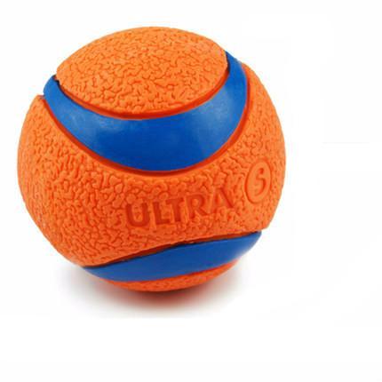 Pet Dog Rubber Pinball Toy